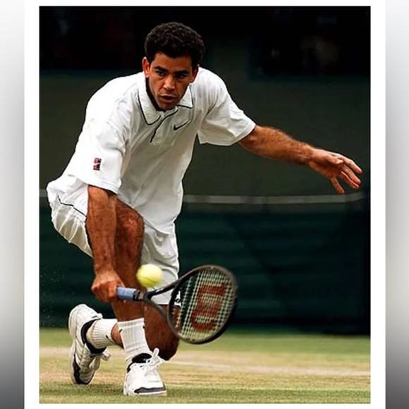 Vintage 1998 Nike Air Zoom Oscillate Pete Sampras Mens Shoes Sneakers 140370-102 - Picture 1 of 16